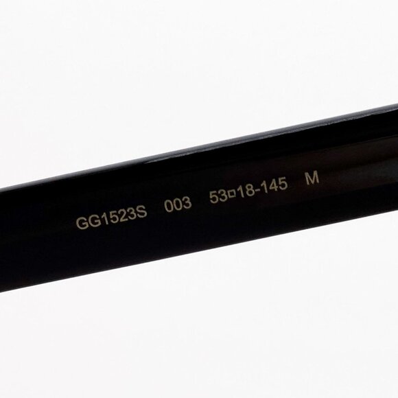 NEW GG1523S 003 GUCCI HAVANA GREEN UNISEX SUNGLASSES GUCCI - Picture 10 of 11